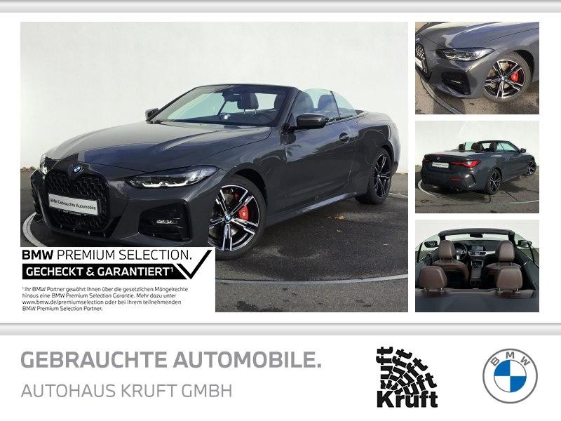 BMW 430 i Cabrio M SPORT PRO+LC PROF+KAMERA+LEDER+HIF