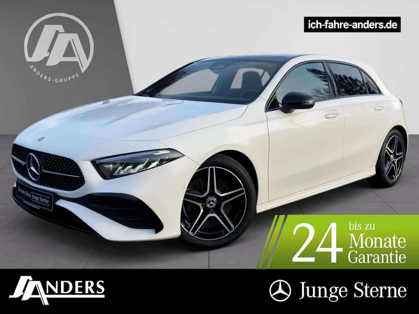 Mercedes-Benz A 250 4M AMG+MBUX+Night+Pano+LED+Kam+Key+Apple