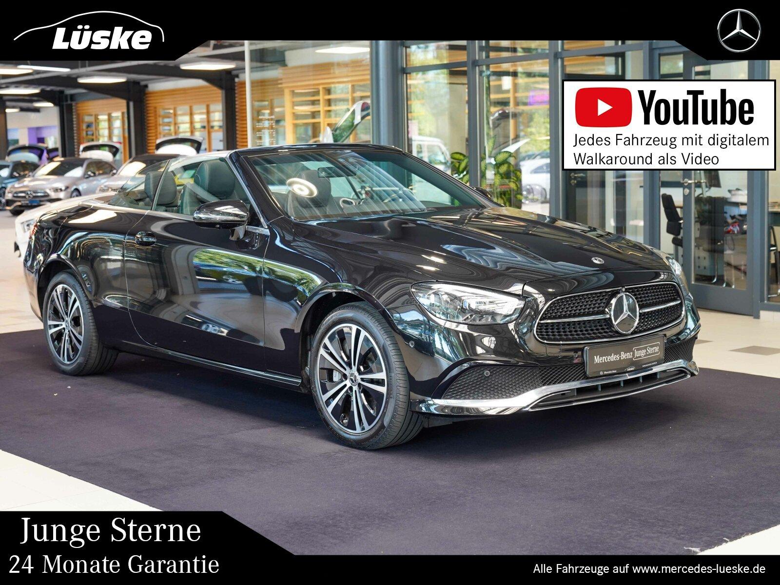 Mercedes-Benz E 450 4M Cabrio Leder Nappa Sitzklima Massage
