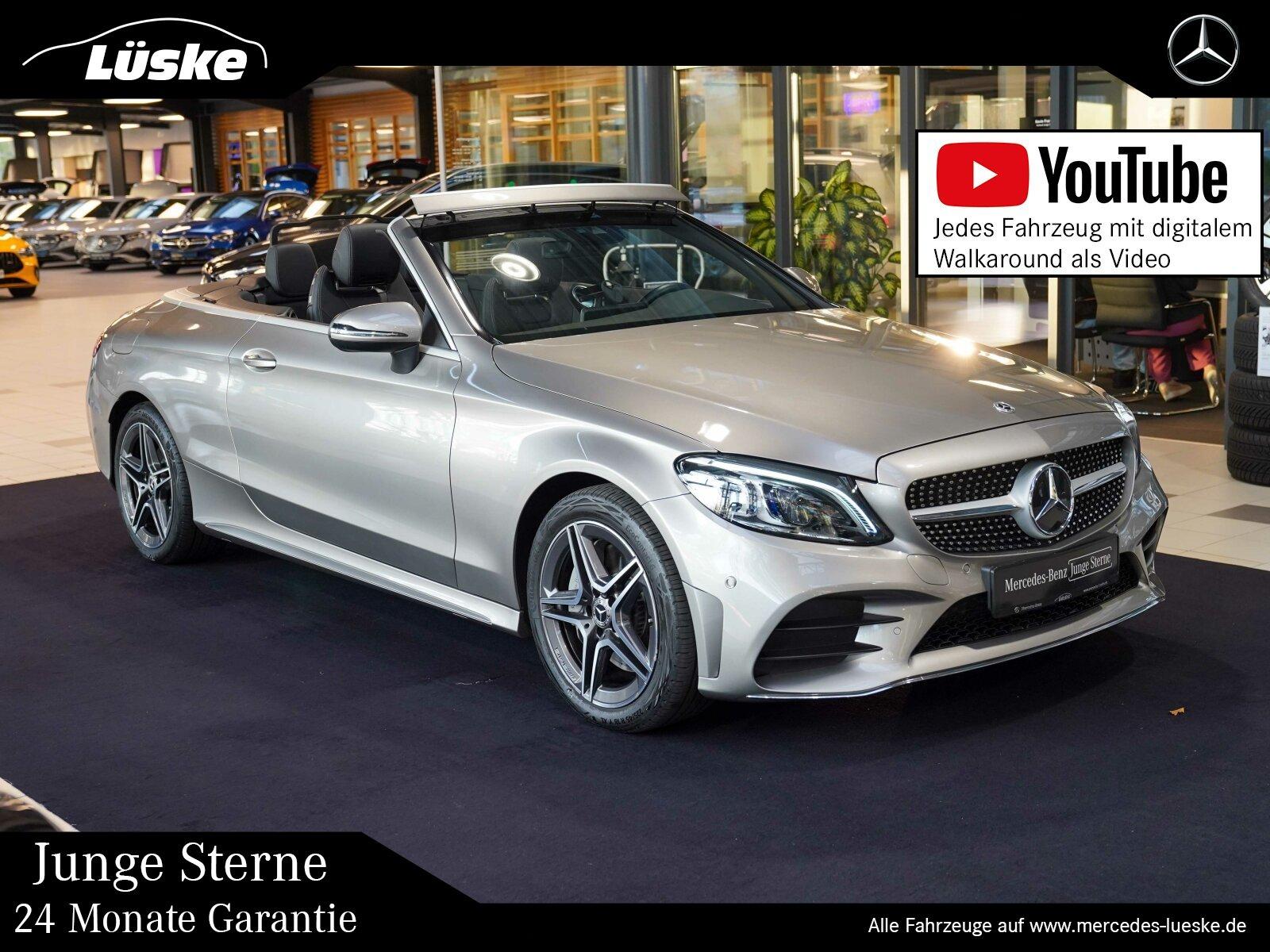 Mercedes-Benz C 300 4M Cabrio AMG Line Leder mojave MULTIBEAM