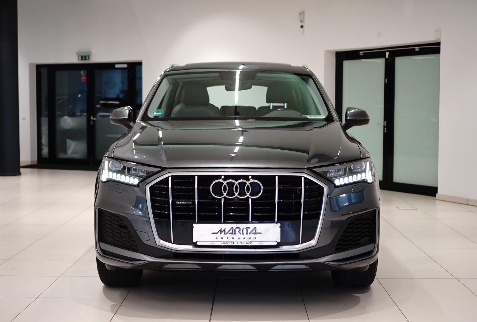 Audi Q7 50|S-LINE|7-SITZ|LUFT|PANO|MASAG|KAMERA|COCKP