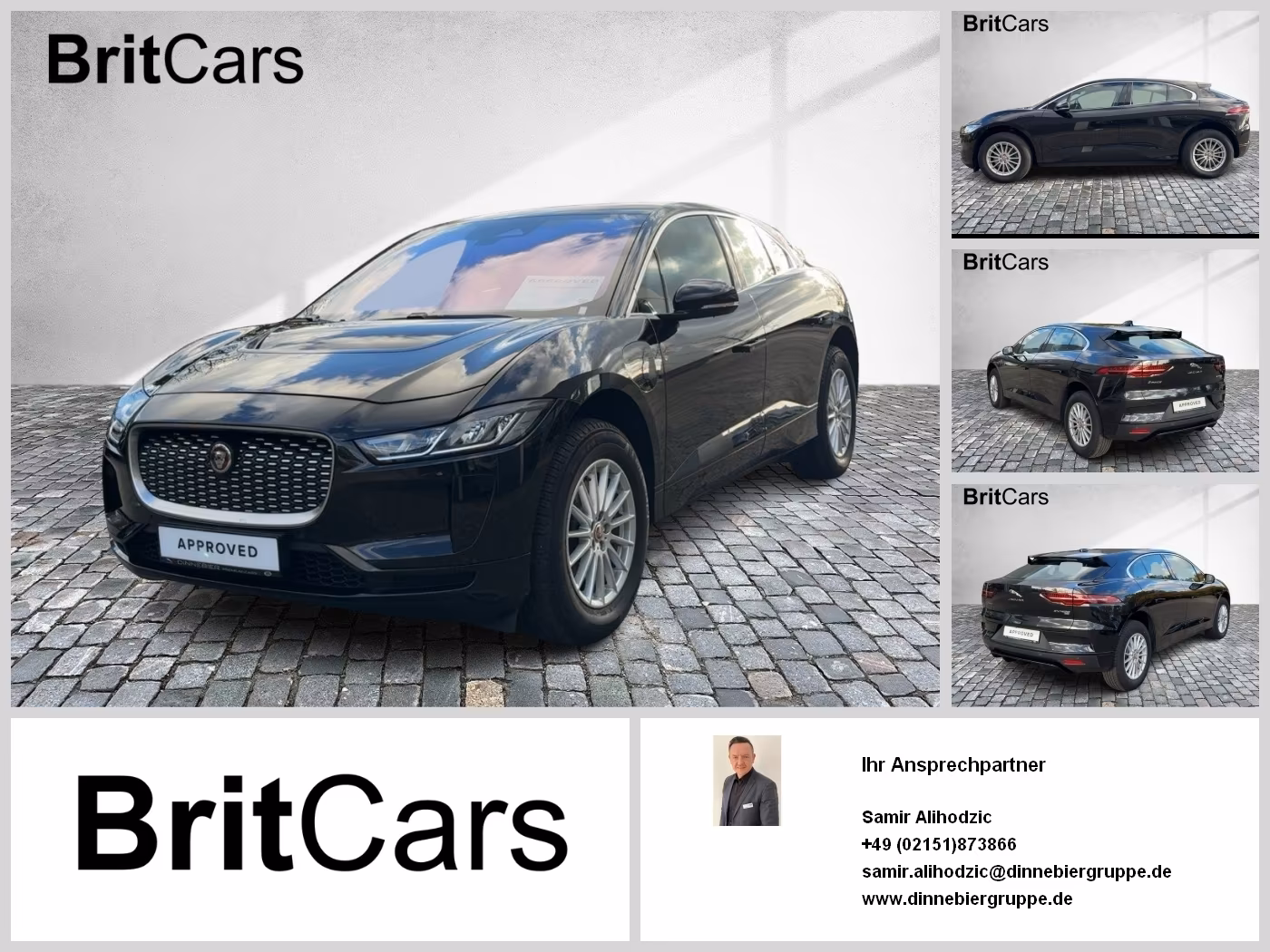 Jaguar I-Pace I-PACE S EV400 3Pfasen CAM DynLicht LED STANDHZ