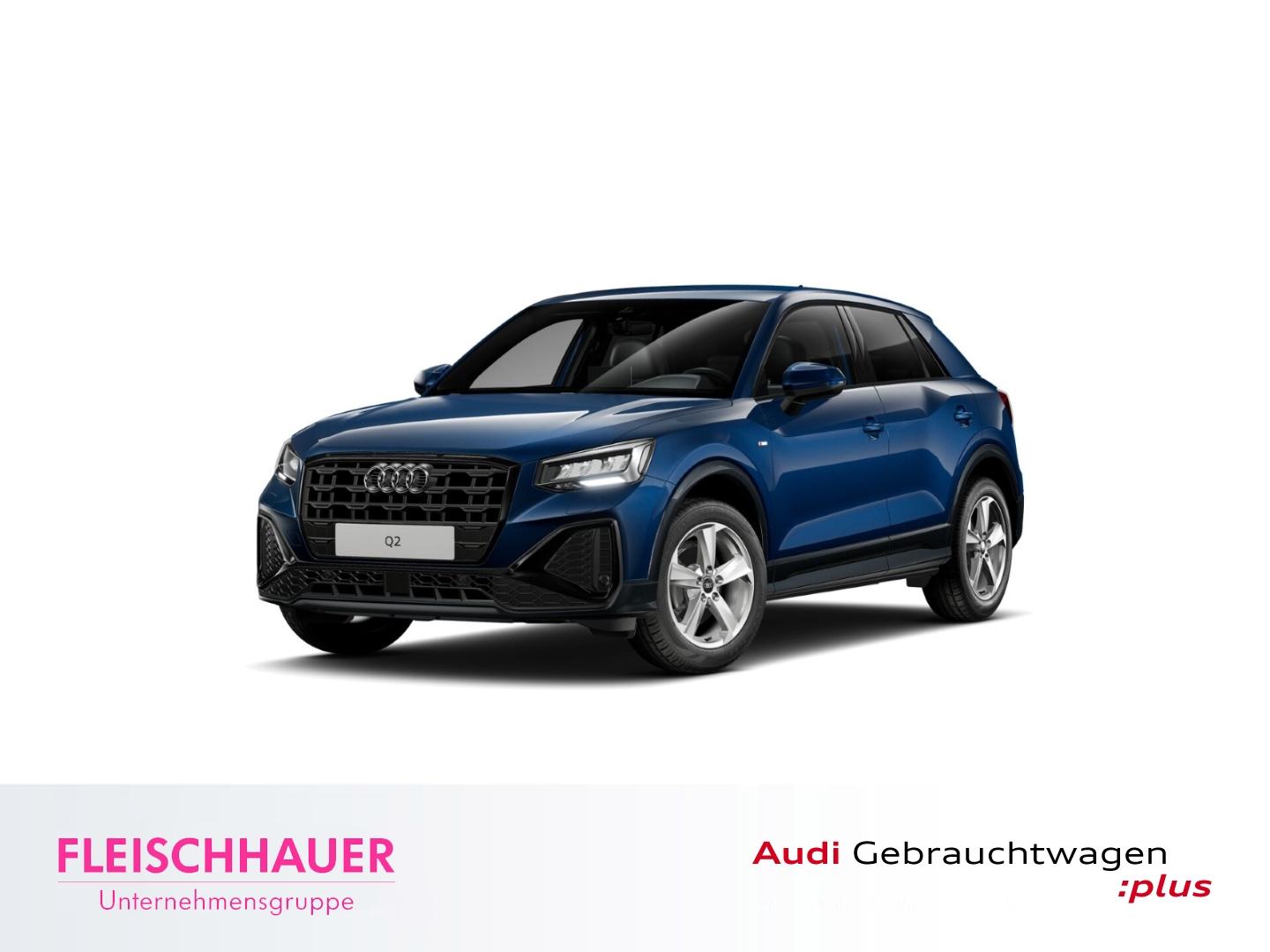 Audi Q2 35 TFSI S line Navi+LED+Raute Leder+Kamera+Op