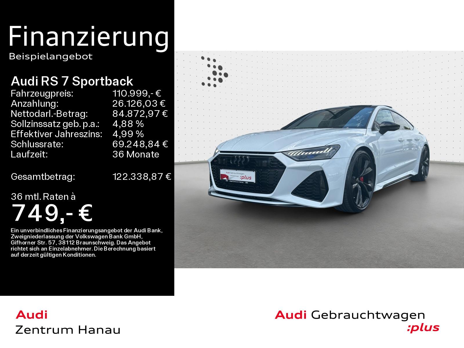Audi RS7 RS 7 Sportback performance*NAVI-PLUS*HUD*RS-AGA*