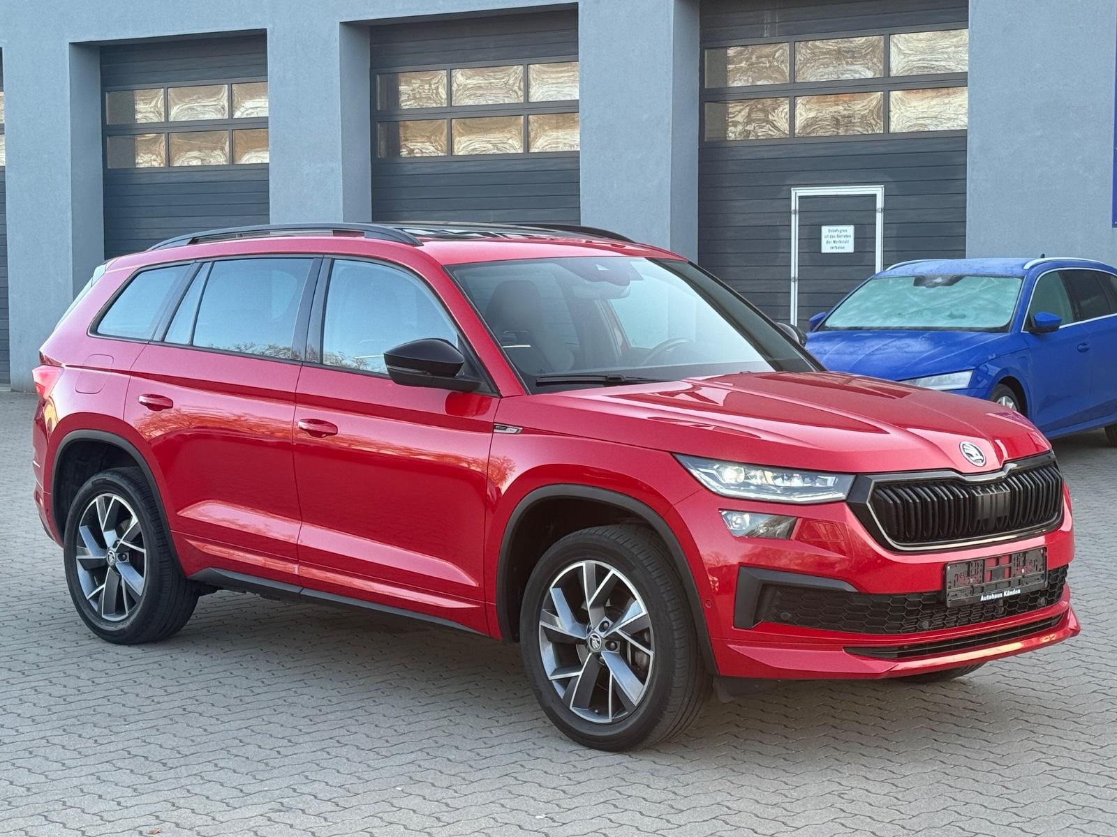 Skoda Kodiaq Sportline 4×4 °Pano°AHK°R-Kamera°ACC°VC°