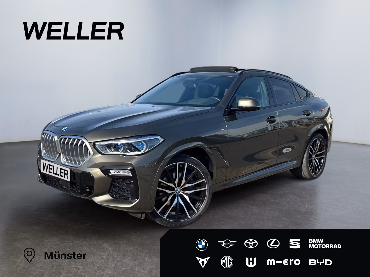 BMW X6 xDrive40i M Sport *Laser*22”*Pano*Softcl*360