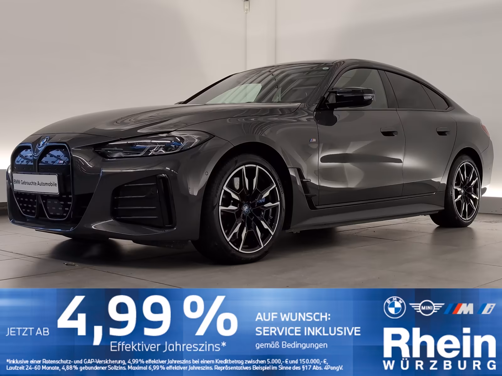 BMW i4 M50 Gran Coupé Navi/Laser/HarmKar/Glasdach/PA