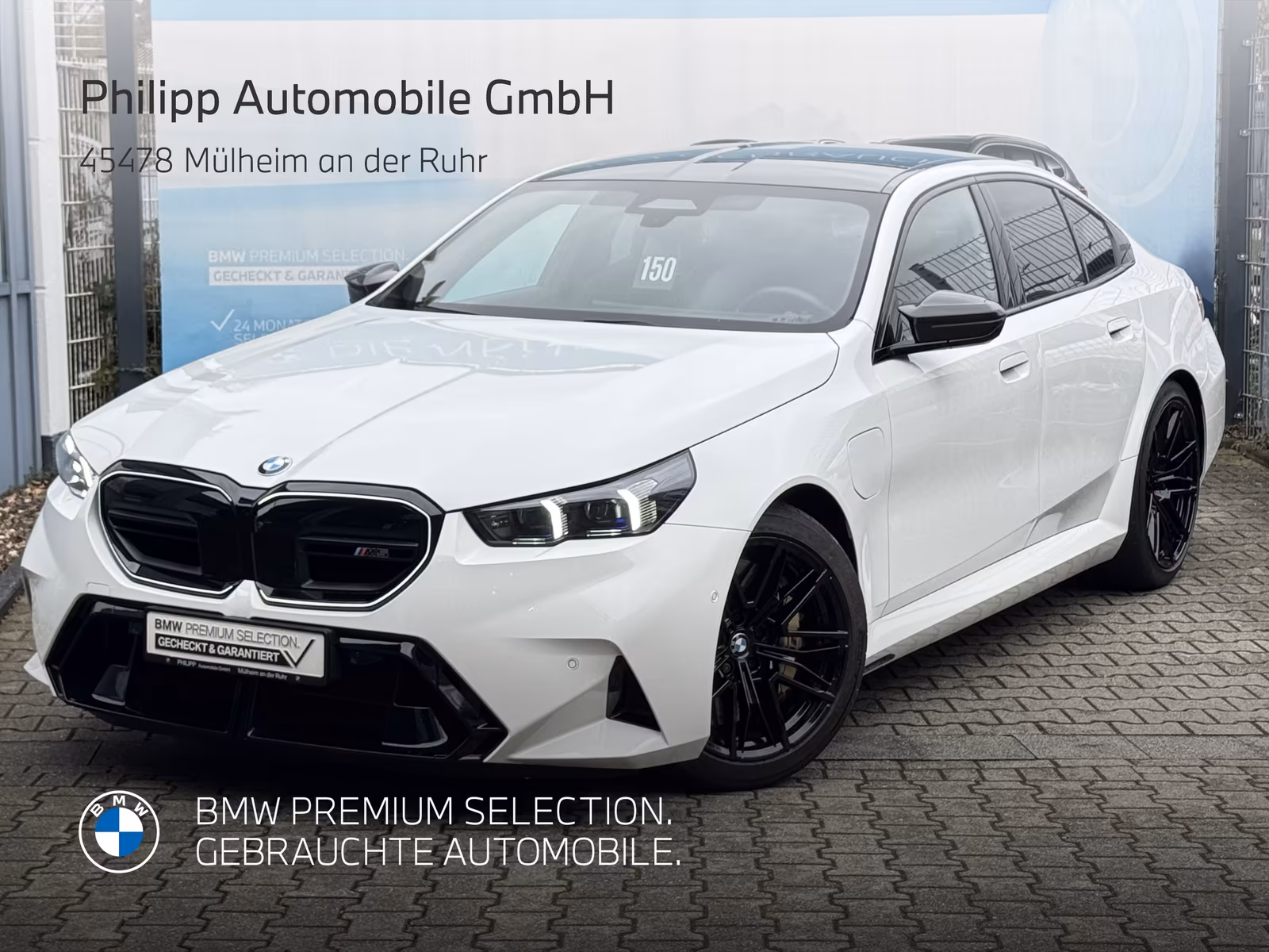 BMW M5 Limousine M-Drive-Pack B&W Carbon AHK 0,5% Ve
