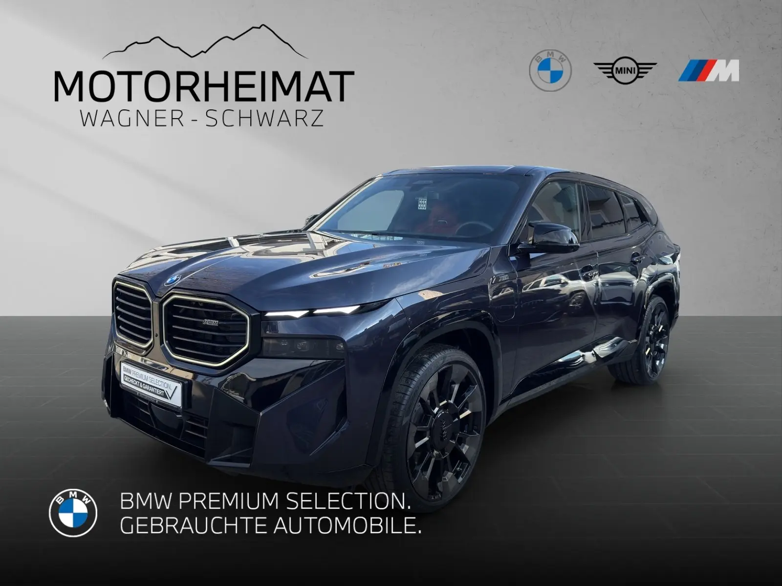 BMW XM 50e Macaoblau 23″B&W ab 1225€mtl.o.AZ