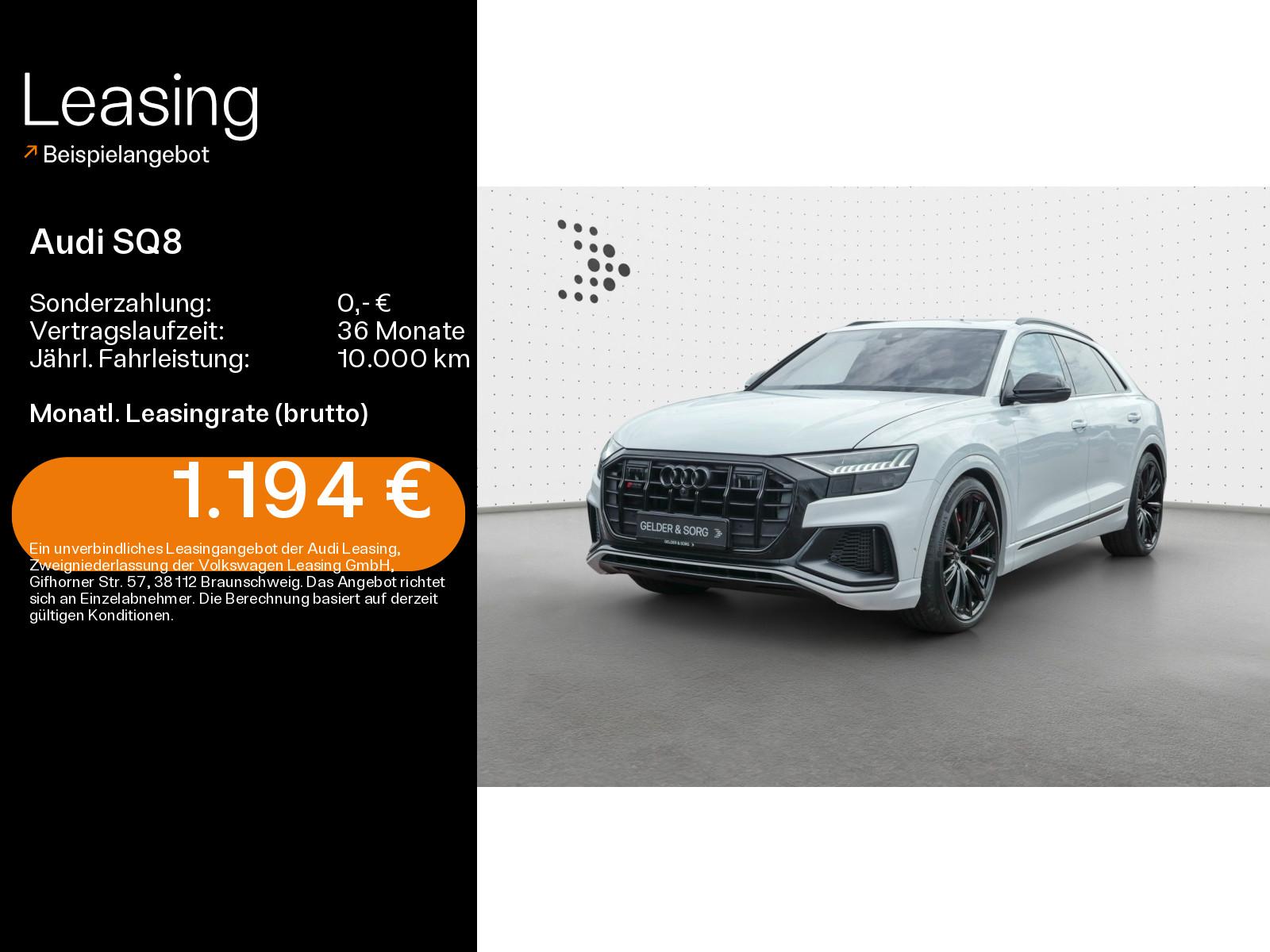 Audi SQ8 Stand*Air*B&O*HuD*Pano*Sitzbel.*Matrix*360°