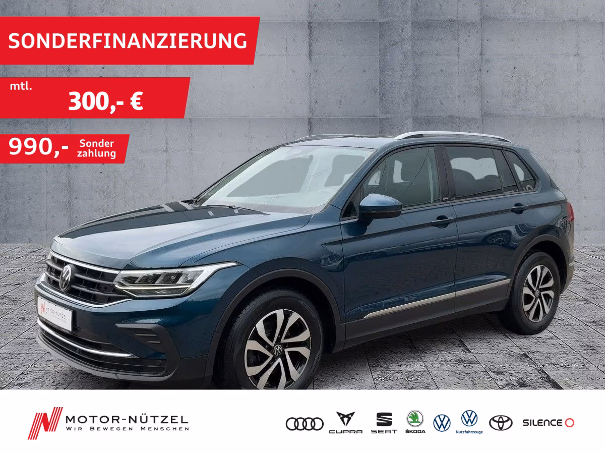 Volkswagen Tiguan 2.0 TDI DSG ACTIVE LED+NAVI+AHK+PANO+ACC