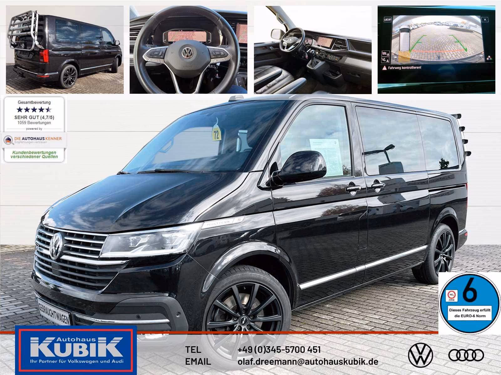 Volkswagen T6 Multivan T6.1 Multivan Highline 2,0 TDI 4motion DSG+Dynam