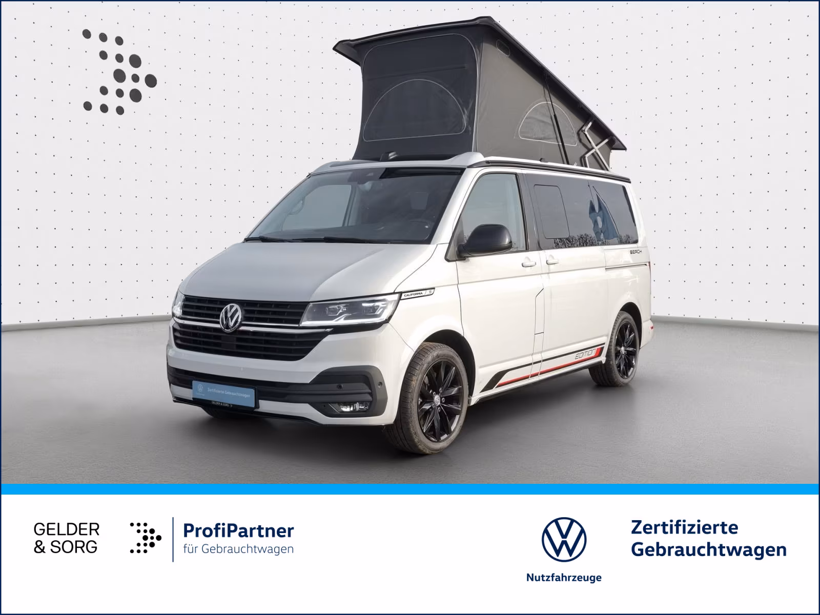 Volkswagen T6 California T6.1 California Beach 2.0 TDI AHK*RFK*LED*7Sitze