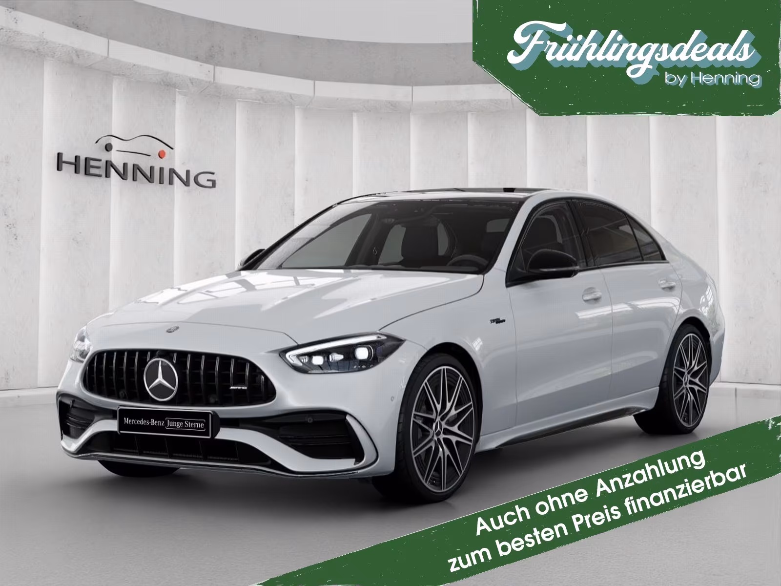 Mercedes-Benz C 43 AMG Prem+ Night Panora Burm HUD HaL DIS 20″