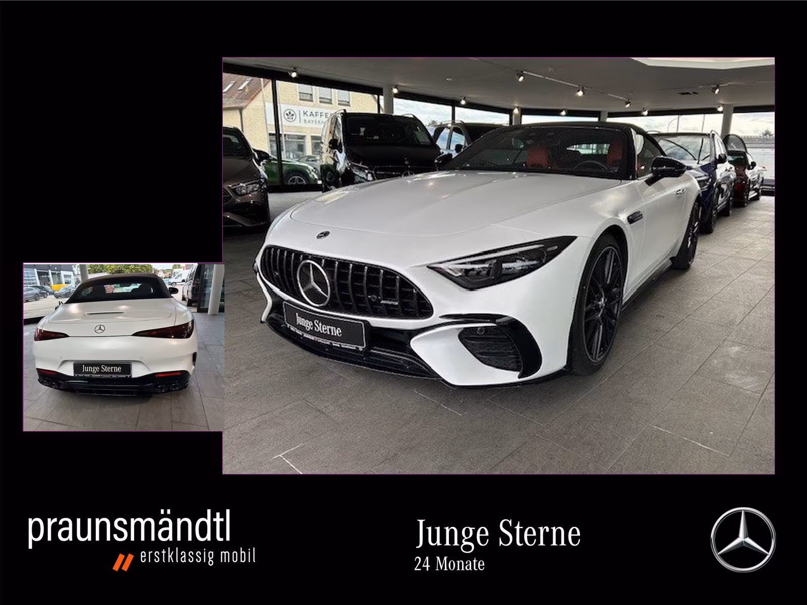 Mercedes-Benz SL 43 AMG Night II Sound/360°/Distr./Aerodynamik