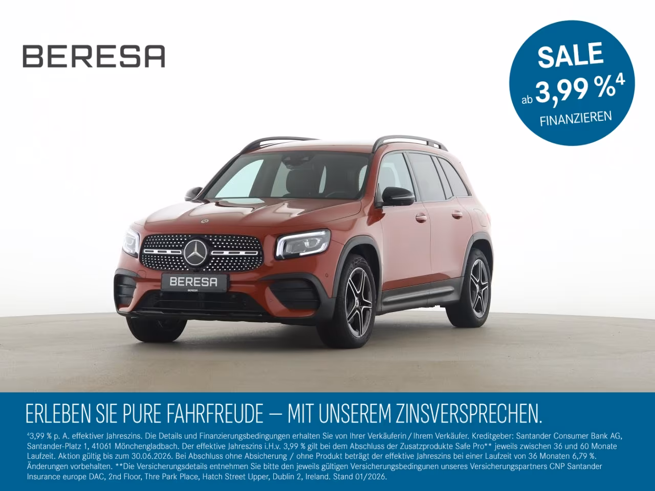 Mercedes-Benz GLB 200 d 4M AMG Night MBUX AHK Distronic 360