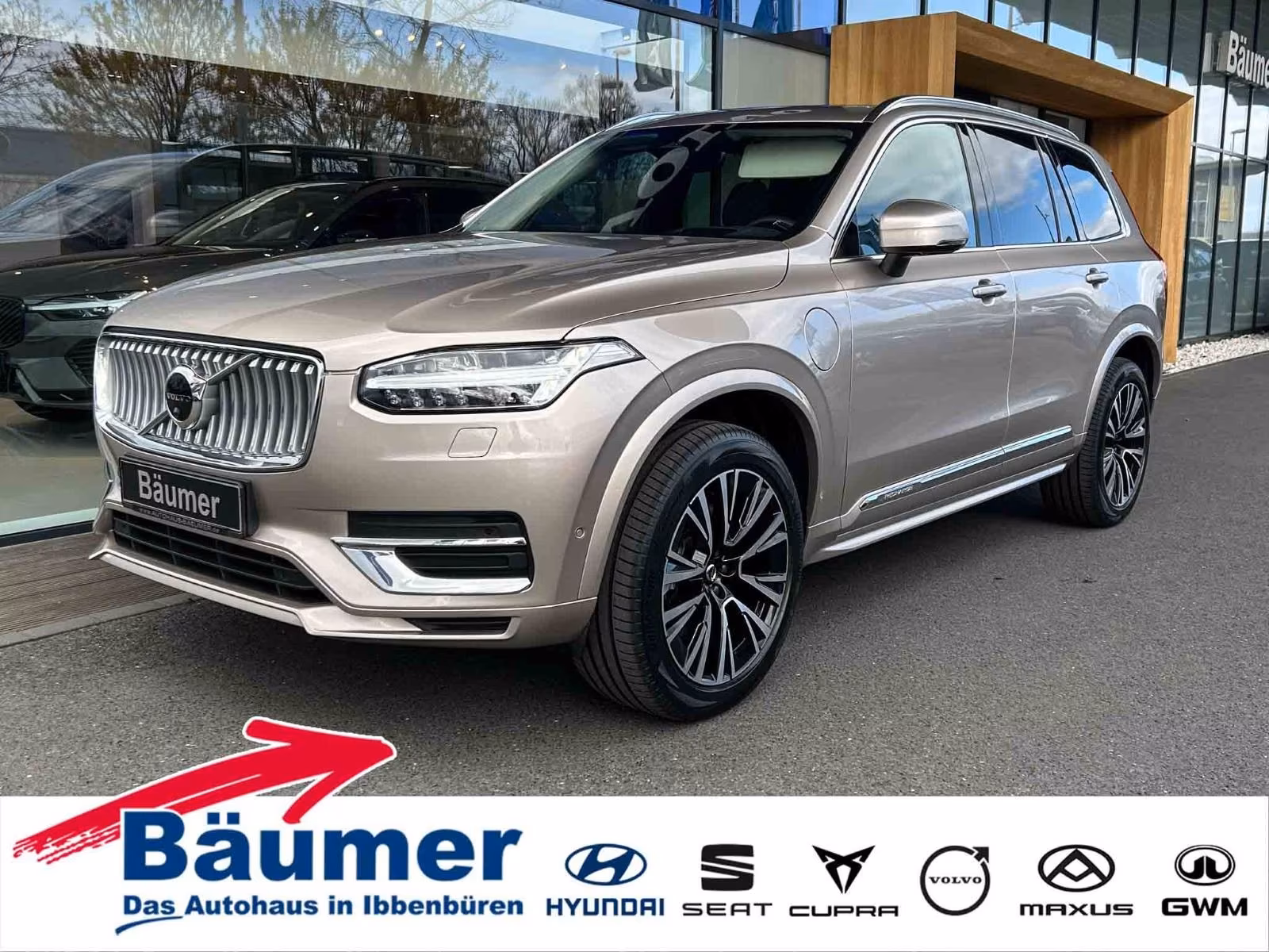 Volvo XC90 T8 Recharge AWD Ultimate Bright 7Sitze +AHK