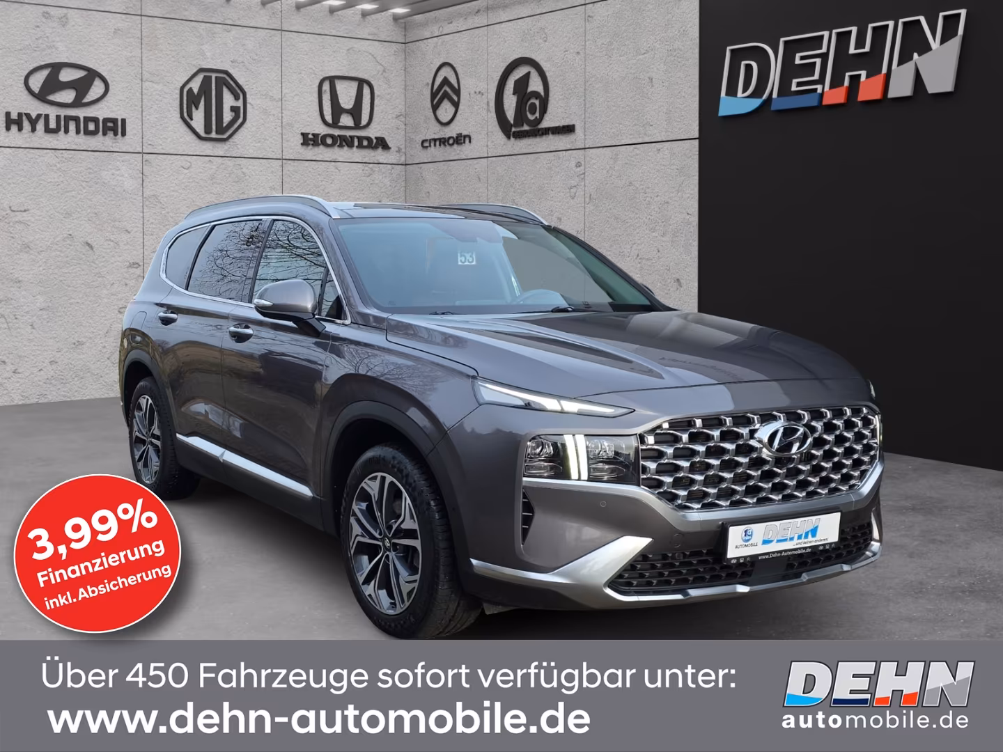 Hyundai SANTA FE PHEV 4WD Prime- Assistenz-Paket AHK Pan