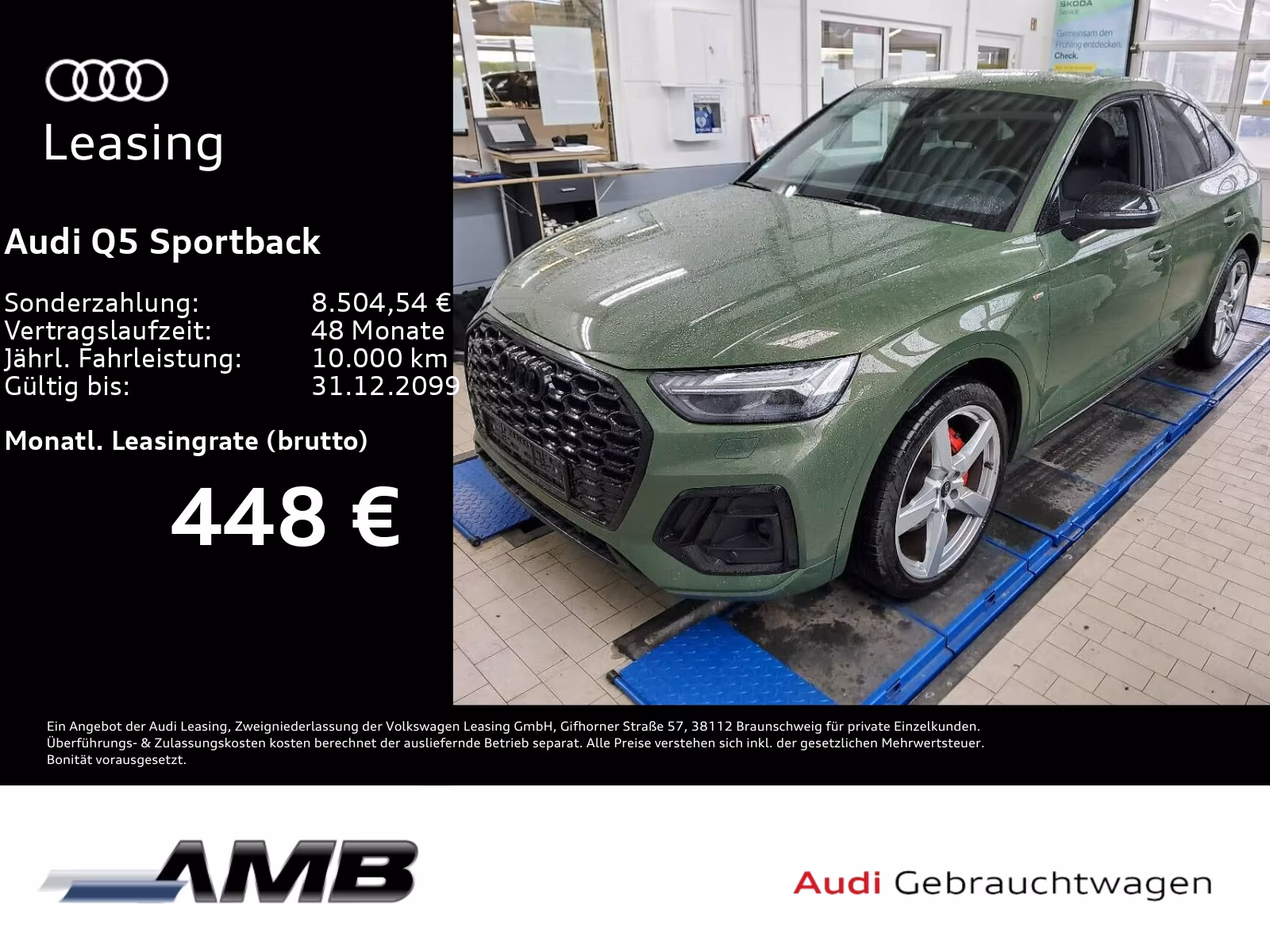 Audi Q5 Sportback S line edition one TFSIe  Luft/Matr