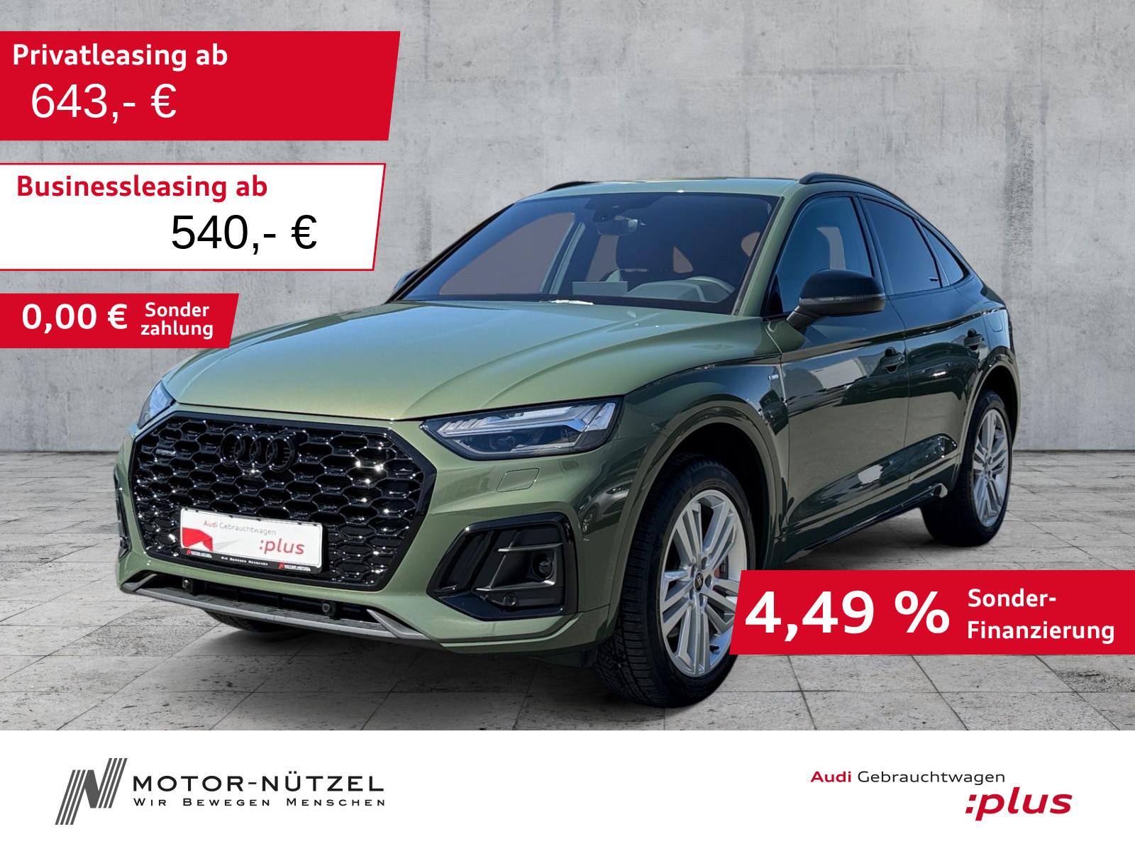 Audi Q5 Sportback 50 TFSI e QU 2xS-LINE MATRIX+AHK