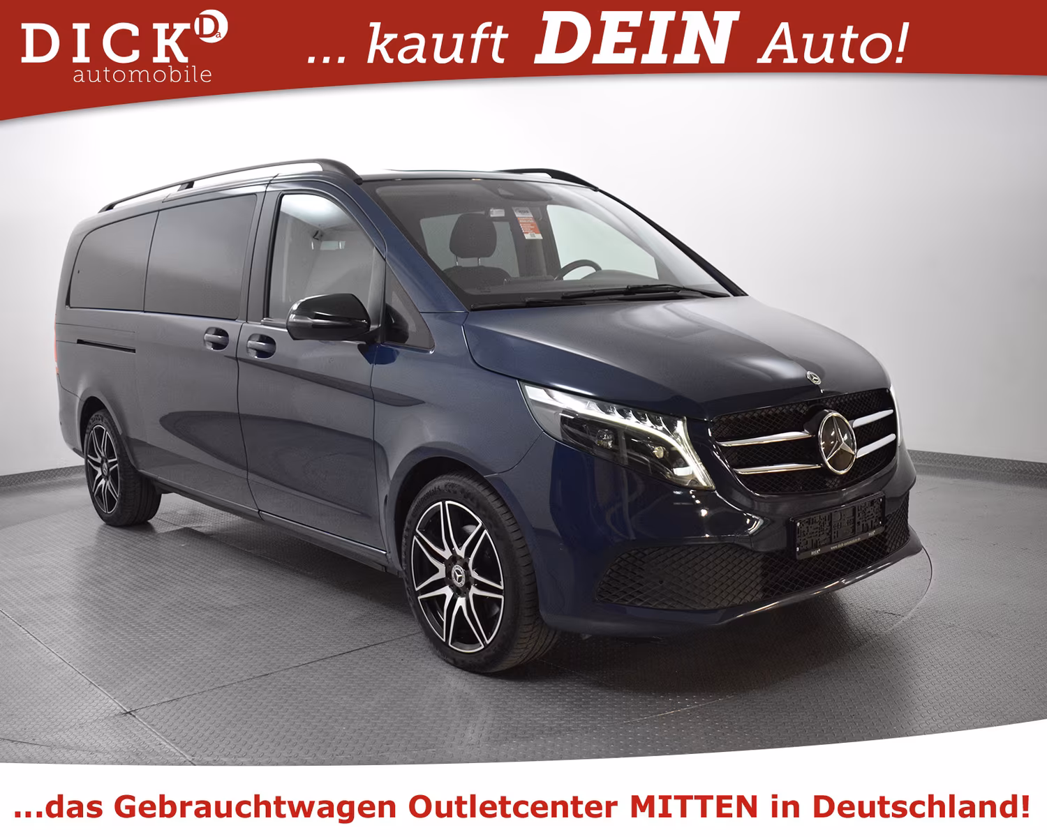 Mercedes-Benz V 300 V300d 4Mat Edit Extralang AMG 19″+NIGHT+AHK+LED+