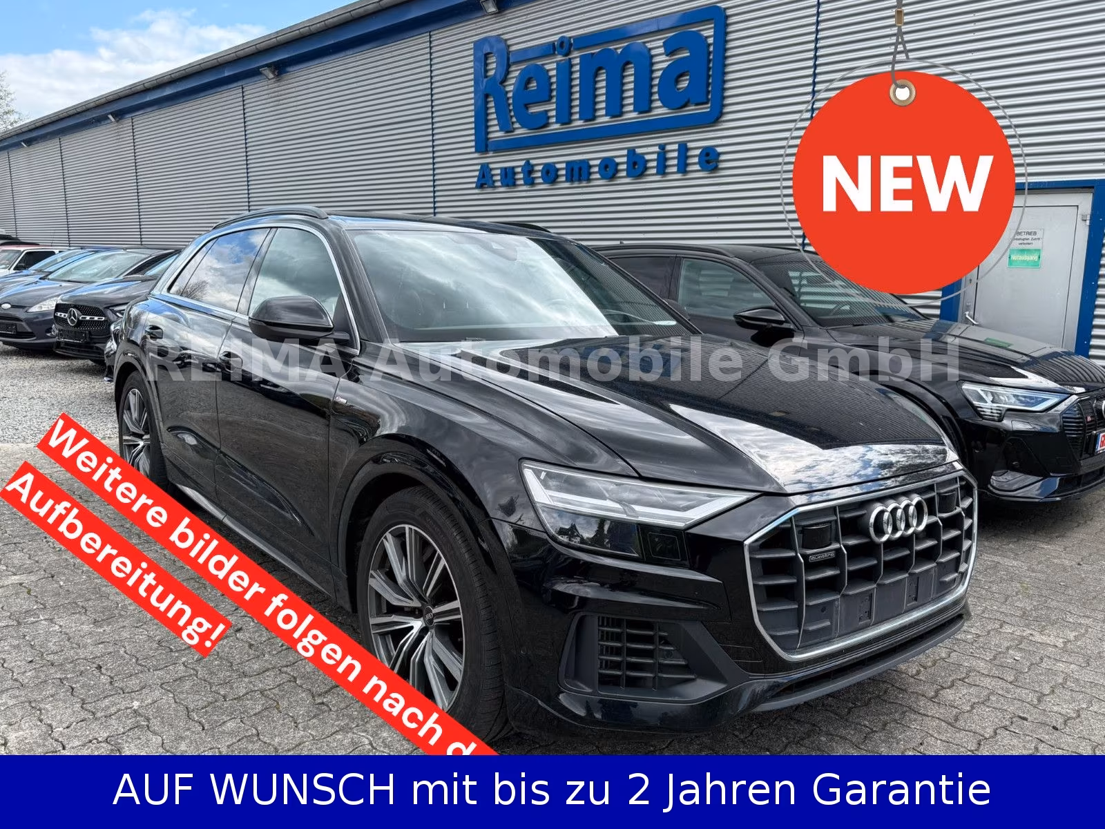 Audi Q8 55 TFSI e quattro S-Line, HUD, ACC, AHK