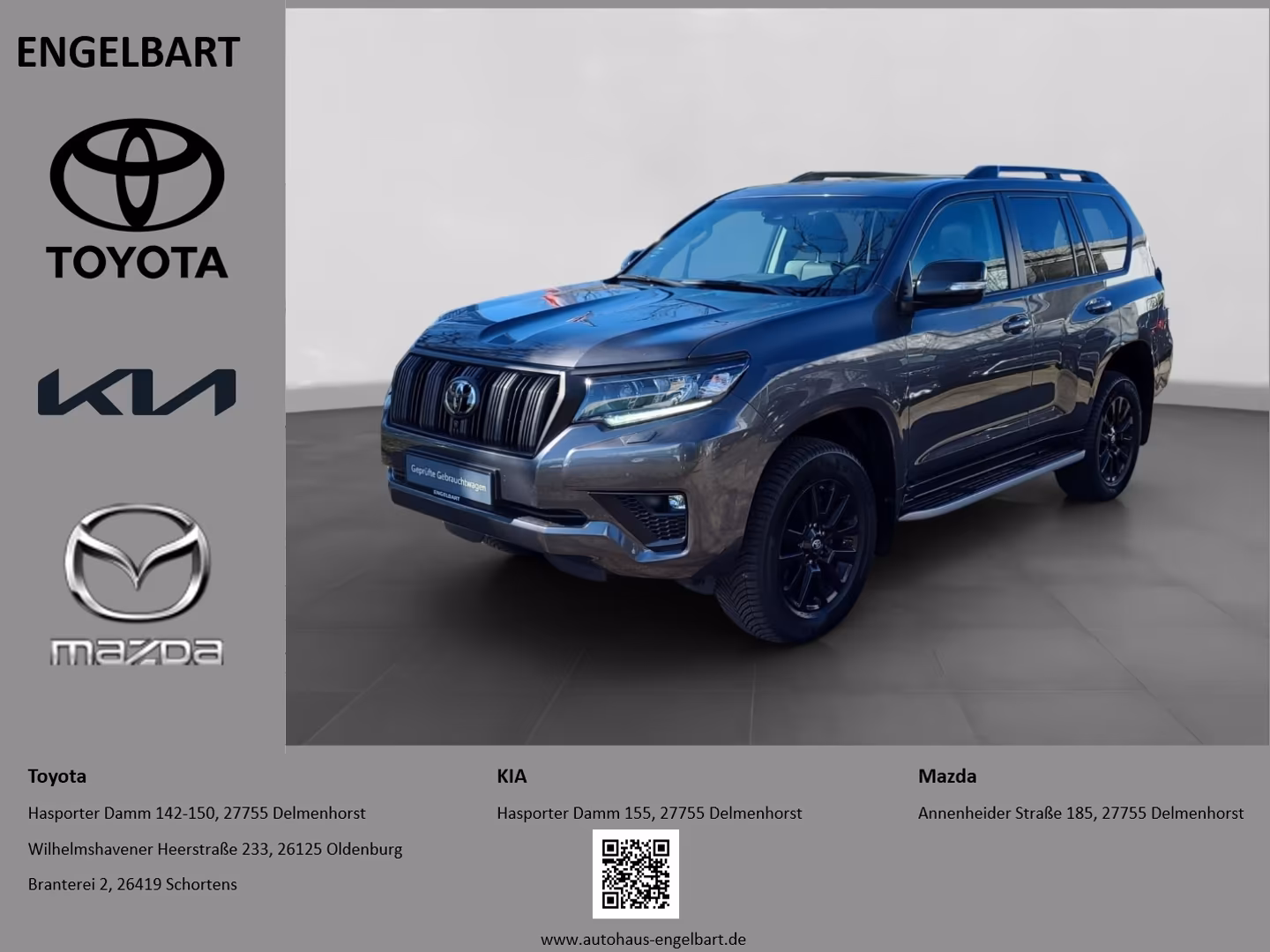 Toyota Land Cruiser 2.8 D-4D TEC-Edition *7-Sitzer* Nav